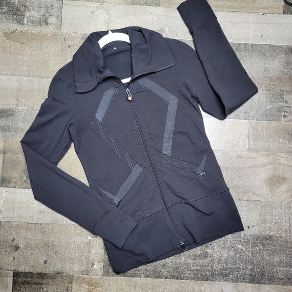 Lululemon black jacket. - Picture 1 of 8